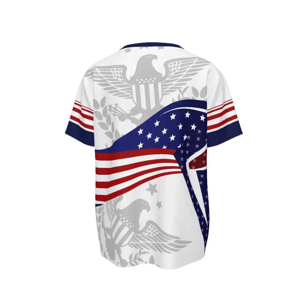 ⚽️V-Neck USA Bald Eagle Graphic Soccer Jersey, 2026 USA Fans Jersey, Gift for Soccer Fans, America Soccer Jersey for Player